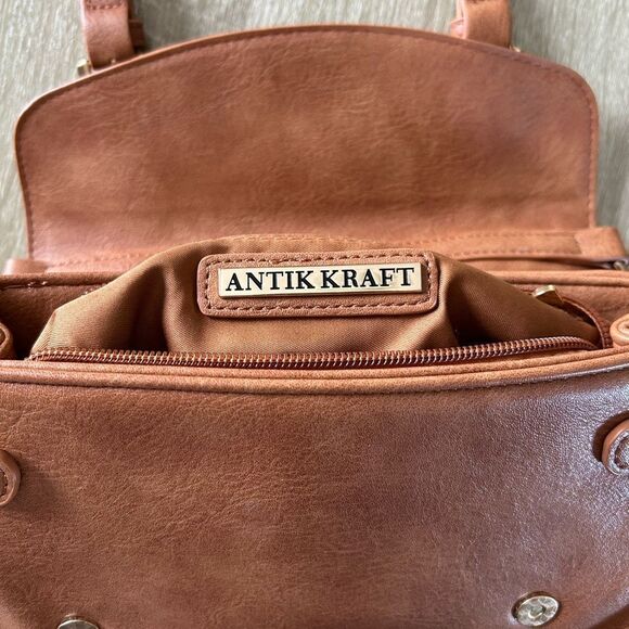 NWOT … ANTIK KRAFT “Satchel” Handbag - Picture 5 of 5